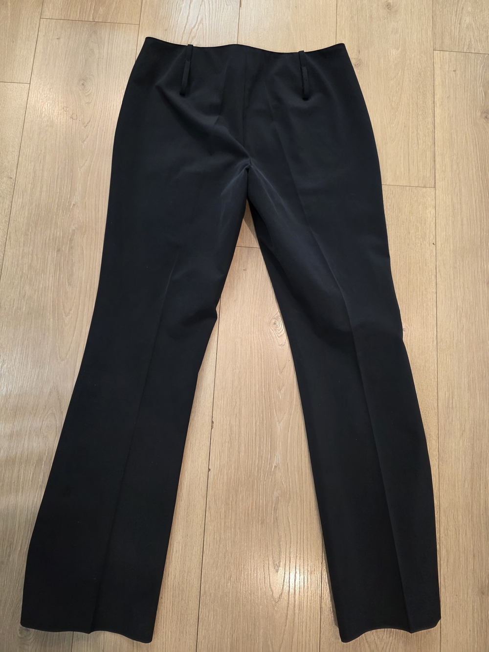 Prada Black Women's Tailored Straight-Leg Trousers